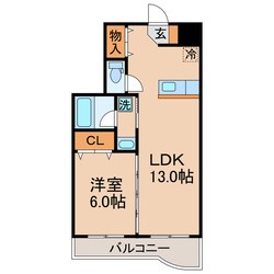 グランパレス松縄の物件間取画像